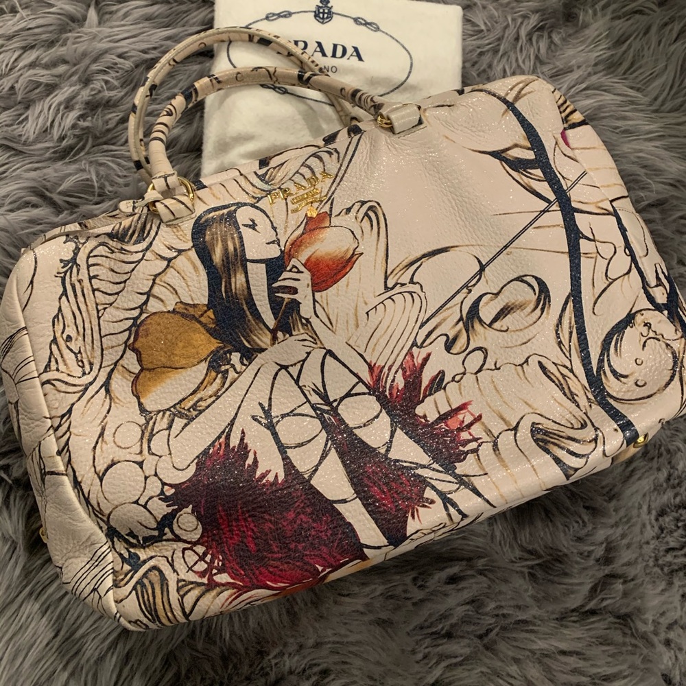 Authentic Prada tote bag limited edition